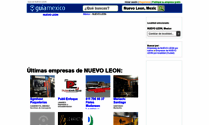 Guia-nuevo-leon.guiamexico.com.mx thumbnail