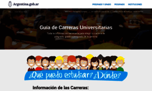 Guiadecarreras.siu.edu.ar thumbnail