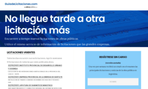 Guiadelicitaciones.com thumbnail