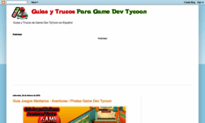 Guiagamedevtycoon.blogspot.com.ar thumbnail