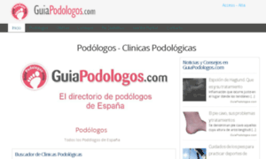 Guiapodologos.com thumbnail