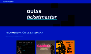 Guias.ticketmaster.com.mx thumbnail