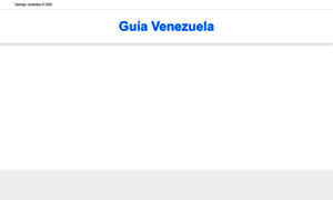Guiavenezuela.net thumbnail