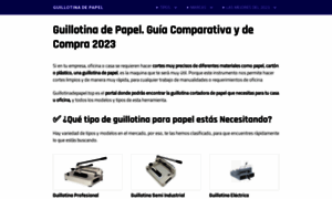 Guillotinadepapel.top thumbnail
