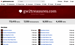 Gw2treasures.de thumbnail