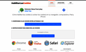 Habilitarlascookies.com thumbnail