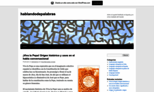 Hablandodepalabras.wordpress.com thumbnail