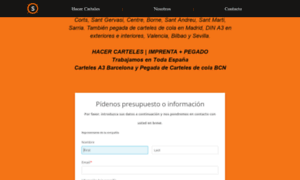 Hacercarteles.com thumbnail
