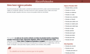 Hacerpeinados.com thumbnail