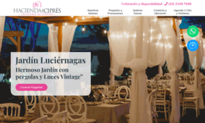 Haciendadelcipres.com thumbnail