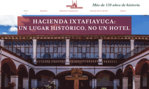 Haciendaixtafiayuca.com.mx thumbnail