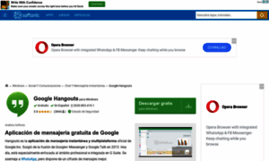 Hangouts.softonic.com thumbnail