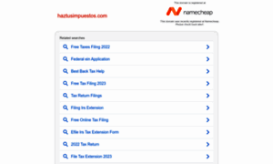Haztusimpuestos.com thumbnail