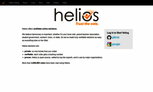 Heliosvoting.org thumbnail