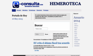 Hemeroteca.e-consulta.com thumbnail