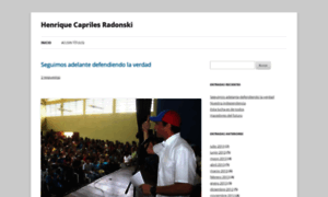Henriquecapriles.wordpress.com thumbnail