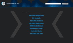 Herbalifesys.ml thumbnail