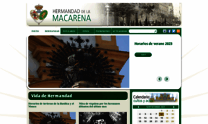 Hermandaddelamacarena.com thumbnail