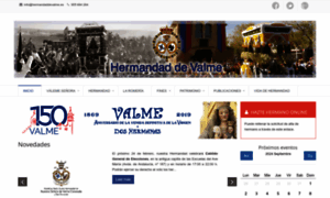 Hermandaddevalme.es thumbnail