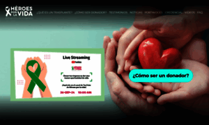 Heroesporlavida.org thumbnail
