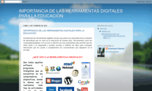 Herramientas-digitales-educacion.blogspot.hk thumbnail