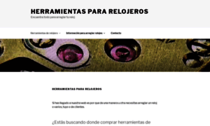 Herramientasrelojero.com thumbnail