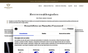 Herrerosabogados.com thumbnail