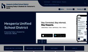 Hesperiausd.org thumbnail