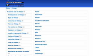 Hidalgo-estado.directorioempresas.mx thumbnail