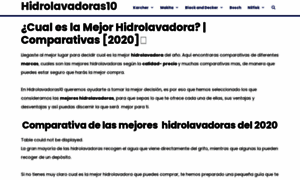 Hidrolavadoras10.com thumbnail