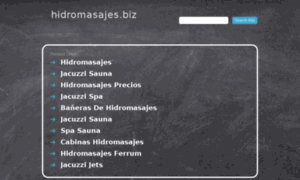 Hidromasajes.biz thumbnail