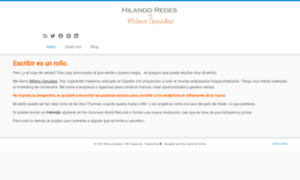 Hilandoredes.com thumbnail
