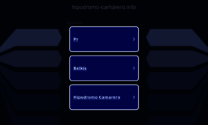 Hipodromo-camarero.info thumbnail
