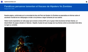 Hipstersvszombies.com thumbnail