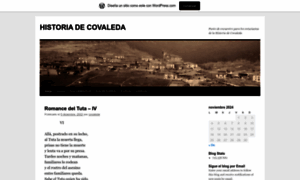 Historiadecovaleda.wordpress.com thumbnail