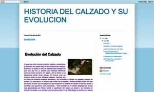 Historiadelcalzado.blogspot.com thumbnail