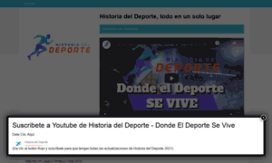 Historiadeldeporte.net thumbnail