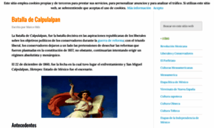 Historiademexico.info thumbnail