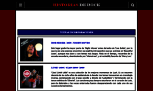 Historiasderock.com thumbnail