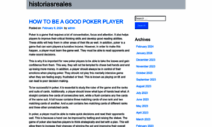 Historiasreales.net thumbnail