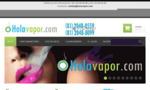 Holavapor.com thumbnail