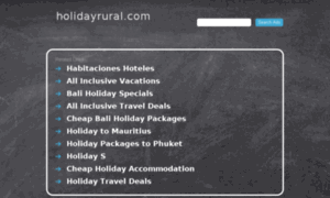 Holidayrural.com thumbnail