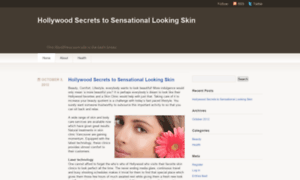 Hollywoodsecretstosensationallookingskin.wordpress.com thumbnail