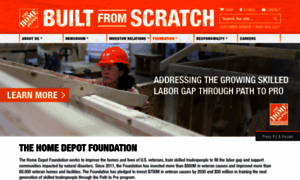 Homedepotfoundation.org thumbnail