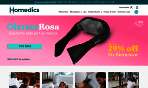 Homedics.com.mx thumbnail