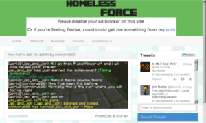 Homelessforce.net thumbnail