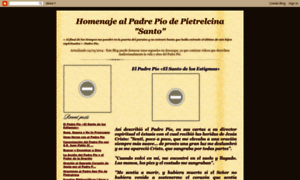 Homenajealpadrepio.blogspot.mx thumbnail