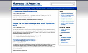Homeopatiaargentina.com.ar thumbnail