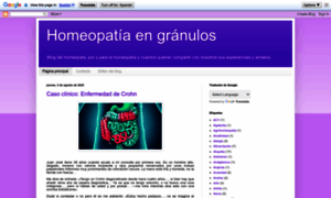 Homeopatiaengranulos.blogspot.com.ar thumbnail