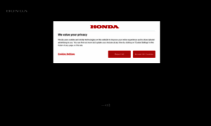 Honda.co.uk thumbnail